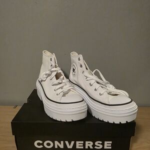 Converse Women's White High-Top Sneakers